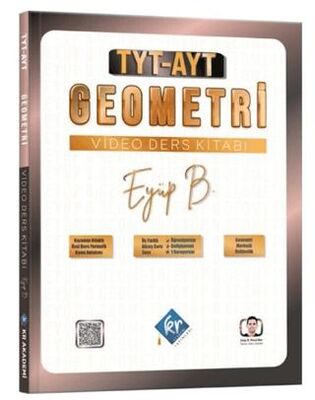 TYT AYT Geometri Eyüp Hoca Video Ders Kitabı - 1